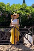 This top was adorable with the yellow Lulus skirt I purchased. I wore it all over Rome and received lots of compliments. - Briana B.
