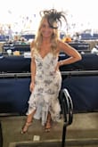 I wore this to a horse race event and it was perfect. Fits true to size and good for smaller chest gals. - Tara M.