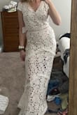Very pretty, just not for my body type. The top was a bit loose. The skirt is very long but fit my hips (my most insecure part) beautifully. It would've needed a bit of alterations but ended up ordering a few other Lulus dresses to try instead. Definitely best for people with longer torsos as well! - Kaity S.
