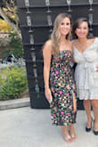 I'm usually an xs, this one was a little too tight, there was definitely some pull at the seams but a size up would have been too big. The colors are gorgeous, got compliments all night - GLADYS M.