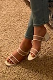 These shoes are perfect for summer afternoons/nights out and about. I wore them to a restaurant that had a gravel parking lot and was completely fine walking around with these on. I rarely wear wedged/heeled shoes, so this is saying a lot LOL. 10/10 would recommend these sandals to anyone looking for a simple pair to match with anything. - JESSICA B.