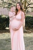 I've worn this dress as a bridesmaid dress and a maternity dress, so versatile and pretty - Colleen P.