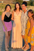 Loved this dress as a bridesmaid in my friends wedding! Super comfortable and I love that you can wear it all sorts of ways. I am 5'4" and the length was perfect with heals I didn't need to get it tailored or anything. The material seriously feels amazing and if you want to be comfortable and still classy then go with this one! I am usually am xs in dresses but the s worked great! - Kayla R.