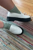 First of all, I love how these shoes look! They are soo cute. I read the reviews that they run large, and ordered a size down. I'm normally a size 8, so I ordered a size 7. Still too big! I wore these shoes with two socks to go on a date and they STILL gave me blisters. I know they say beauty is pain but these shoes are not worth it girls. - Julia S.
