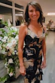 I wore this dress to a summer wedding. It fit great in all the right places. I got lots of compliments. The fabric was also very nice and soft. I definitely would recommend this dress and will wear it again. - Jane M.
