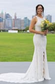 I fall in love with this dress as soon as I saw it and I knew it would be my wedding dress - Rafaela