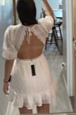 Super cute dress, it is a little low cut in the front but still fits perfect! - Hayden N.
