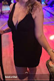 I am in love with this dress! I got so many compliments and I felt so confident and sexy in this dress! I did use a shaper underneath to smooth me out a bit, but the dress was super comfortable and didn't ride up at all. It hit about mid-thigh on me, wasn't too short. - Sarah C.