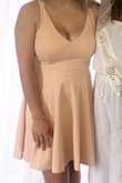 Absolutely adorable dress for my girl-friends bridal shower! Fit perfectly! Only downside was the zipper was a bit difficult to zip on your own but manageable with help obviously! - Lisa B.