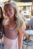 I tried this on straight out of the package and knew I had a winner. The squared neckline is flattering and the material is so comfortable. It has a lining that give an extra layer of security for the girls and also is less of a worry for sweat marks. I need this in all the colors! - Lauren U.