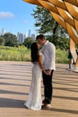 I used the dress for engagement photos and I loved it!! Very long tho - Kenia A.