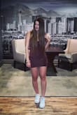 I always order xxs, but some dresses don't have that option. XS fits great. I love the color. The dress looks great front and back. The material is delicate so careful with jewelry. - Lior W.