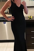 Loved the simplicity of this dress. Fit like a glove and was so comfortable. For a plain black dress I got a lot of compliments. - Lauren E.