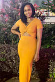 Bought this dress to wear to a comedy show out of town. It hugged my body in all the right places and turned heads. It helped this mama feel sexy again. Love it! - Tatianna W.