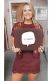 I ordered This in maroon and navy blue because of how flattering this looked on me ! Runs true to size and worn one to graduation and the other to a wedding - Alex Z.
