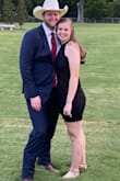 I wore the dress to my brother-in-law's wedding and really liked it! It was flattering, but not so tight it was scandalous. The dress basically has two layers, and the way the second layer bunches up around the waste is flattering and can hide flaws. Highly recommend! - Abby L.