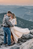 I could not be more obsessed with this dress! This dress is so light and flowy and very comfortable! It was so easy to adjust to fit me perfectly. It's very flattering and photographed so well for my engagement photos! LOVE LOVE this dress! - Rachel H.