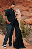 Beautiful dress, absolutely loved it! I would size up if you run a little bigger in the chest area :) - Sydnie N.