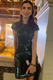 I rarely write reviews but I am so happy and glad about my experience. I was so hesitated to get a dress online. I wasn't sure of the quality or the size, but once I got it I was able to see it's a good great quality. I was sooo sooo happy for getting this dress it fit perfect to size. I got so many compliments and I literally won't shop for dresses anywhere else. Thank you. - Batoul A.