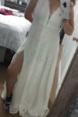 Beautiful lace dress going to at my wedding can't wait fell in love with my dress I 100% recommend - Ariana A.