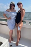 This dress was so slimming and comfy! The shoulders don't ride up and are very easy to move around in. Perfect dress for my little boat adventure/the summertime! - Laura R.