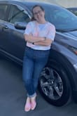 Omg I love these shoes! I dressed them down with jeans and a tshirt and still felt so cute. The first wear they did rub on my big toe a little but hoping they break in over time. - Laura R.
