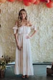 Loved this dress so much for my bridal shower! Fit perfect and went great with my boho/ fall theme! - Billie J.
