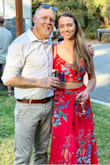 Love everything about this, I wore to my cousins wedding and got so many compliments on it.  Planning on wearing to my next tropical vacation as well.  I'm pretty tall and wore heels, it was just barely touching the ground. - Taryn M.