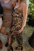 Very sexy and soft, but the front chest area is very open. I have a small chest but it was revealing on me. Really could use a snap. I used fashion tape to solve the problem but I might have a snap put on it to permanently fix. - Madalyn C.