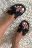 I receive many compliments, comfortable and looking great. I usually wear size 8, ordered size 8 1/2, fits perfectly. If you have very wide feet, will not fit, they run on the narrower side. - Halyna L.