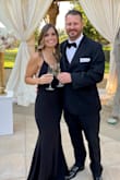 We attended a black tie wedding recently. I don't normally dress up so I was nervous picking out a dress. I had to have it hemmed to wear it but everything else fit perfectly. It was sexy, classy and perfect. Loved it! Special thanks to my friend for helping me pick it out. - Lydia H.