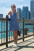 This dress fit perfectly and I received ap many compliments on it. Can dress it up with accessories or pair it down with your favorite sneakers! - Michelle R.