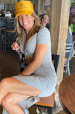 This looks great, hot, and is so comfortable but still sexy. I wore it with cute sandals but looks great with flip flops too, thank you. Love this outfit!! Fits perfect and great price!! - Jamie M.