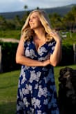 I absolutely loved this dress!! The panels around the chest needed some double sided tape to stay down and not gap but overall was a great fit and felt very flowy and pretty! - Samantha P.