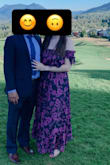 Looks just like the photos on the product page. Very flowy and comfortable. Length was great. Only complaint was the sleeves were a tiny bit tight if you try to raise your arms much. - Casey H.