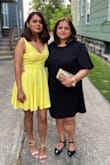 This is a very pretty dress. I wore it on the evening of white coat ceremony. I have already ordered this one in black. - Veesha B.