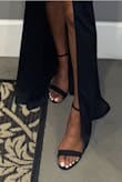 I bought these for my cousins wedding as a bridesmaid. I danced my life away for at least 4 hours straight in these shoes. Highly recommend these as comfortable and very cute on. - Kaila J.