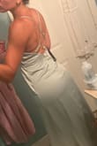 This dress hugs in the right places and is very elegant. The material looks and feels expensive. - Victoria P.