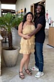 Usually I avoid halter necks because I don't think they are very flattering on my broad shoulders/chest. But I love this dress. Wish I had gotten a pic of the open back, it was amazing! Obviously you will have to wear some kind of backless bra but it worked our well for me! - Raneem A.