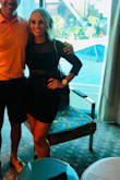 Loved wearing this dress to a show in Vegas. Flattering and nice quality. - Amanda H.