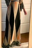 Unfortunately too long. I was willing to hem the dress but I would have lost the contrasting black print on the bottom and it wouldn't look as good. I even tried on with 4 inch wedge sandals. Otherwise fit perfectly. Sadly, I had to return it. - Laura C.