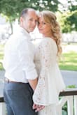This dress was stunning for our afternoon gazebo wedding and luncheon. It fit perfectly, and I took it to my seamstress to hem to ankle length. I felt like a princess and was comfortable all day! - Victoria B.