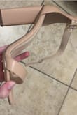 It's a really pretty pair of shoes but if your gonna be in them for a long time they get uncomfortable since they're so high and don't have a platform in the front I would recommend putting Band-Aids in your toes and that solves it, but overall I love them. - Deborah P.