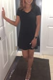 This dress is a very cute dress that is simple but can be dressed up or down. - Vashti H.