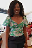 Super cute top, both on the picture and in person. Wore it for a summer party and got tons of compliments.. - Chanda C.