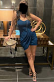 I like the dress a lot but it was waaay too short for my torso. You could see everything if I bent over. It fit true to size, width-wise, but was way too short. - Rose H.