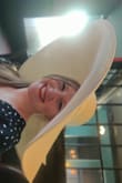 This hat is very cute and easily moldable. It's a great statement piece for sure. - Sarah L.