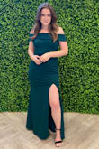 I wore this dress for a black tie wedding in the beginning of September. Loved the fit, perfect length for my height with average length heels. The sleeves did not get in the way of dancing and the dress is very breathable and stretchy. Super comfy and true to size! Love this color green. Will definitely purchase from Lulus again. - Amanda C.