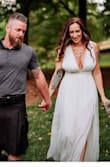 I ordered this for our professional wedding pictures after our December wedding ended up being an elopement due to Covid. I couldn't get a refund from the photographer so we did our photos with family in June. I needed a summer dress, this was great! I didn't have time to get it altered, I would've liked it better if the top was tighter. - Kate E.