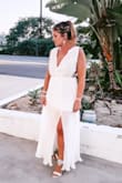 These shoes are stunning! Very high but I knew that. I had a longer dress that has some strings and they would get caught in the jewels. Just a heads up but I got lots of compliments on them - Lindsey M.